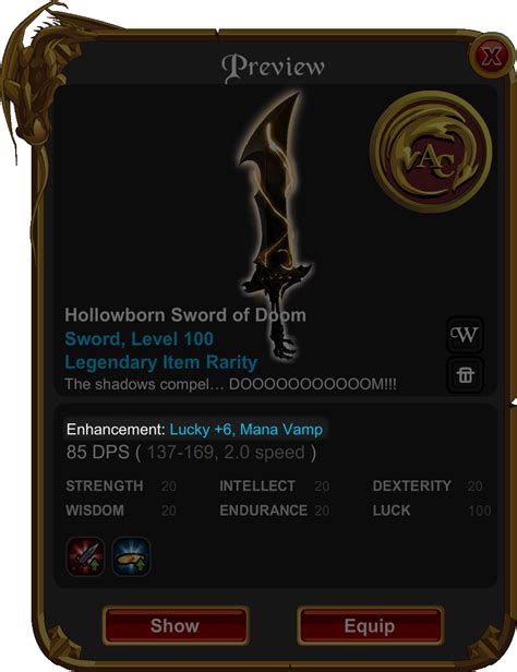Enhancement Traits of AQ Worlds.